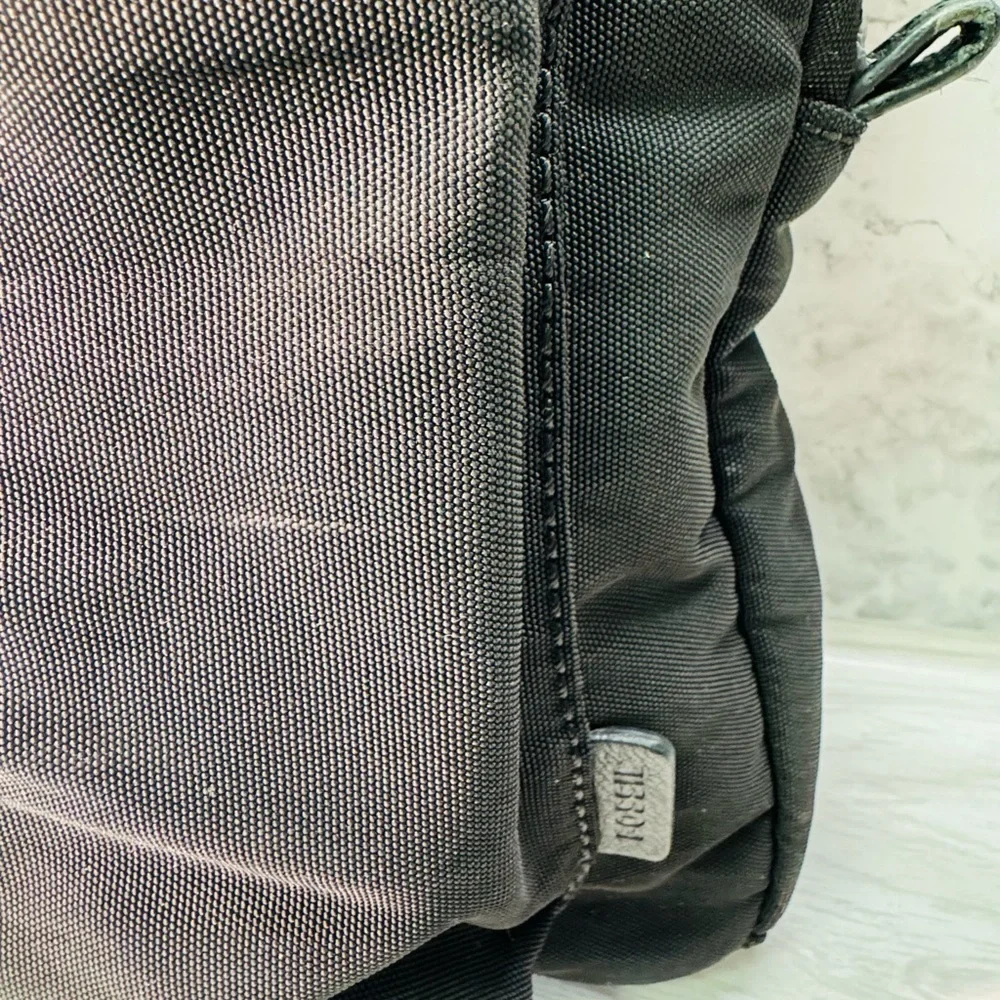 Fossil ATLAS schwarz MBG9173 Herren Umhängetasche Laptoptasche